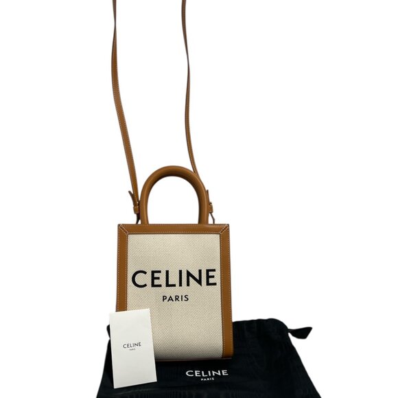CELINE Calfskin Mini Vertical Cabas - Picture 7 of 7